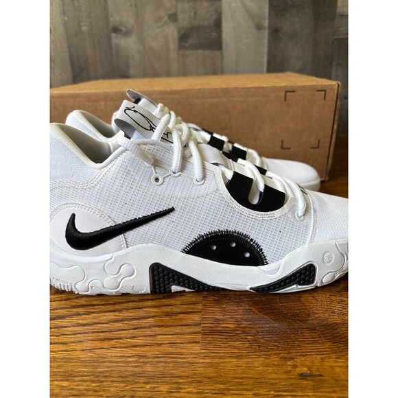 Nike PG 6 TB Promo Basketball Shoes White Black DX6654-100 Size 9. Size 9, new w main image 4